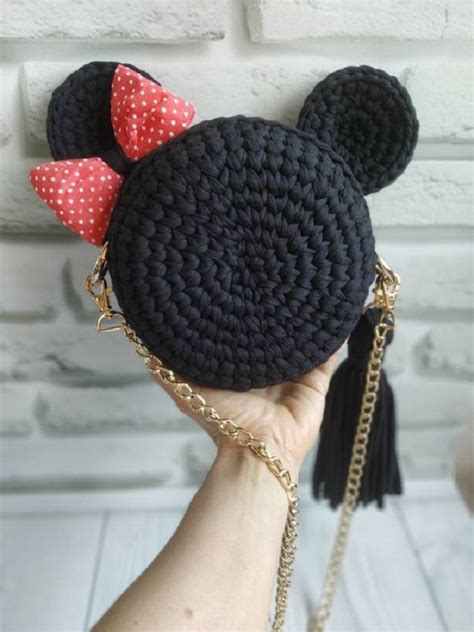bolsa de crochê infantil fácil